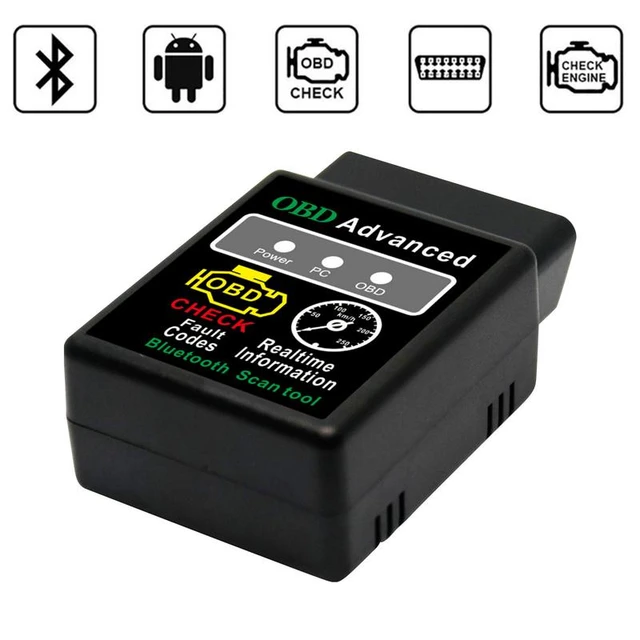 ELM327 OBD2 Bluetooth OBD-II Car Diagnostic Scan Reader Tool Mini Android  Torque