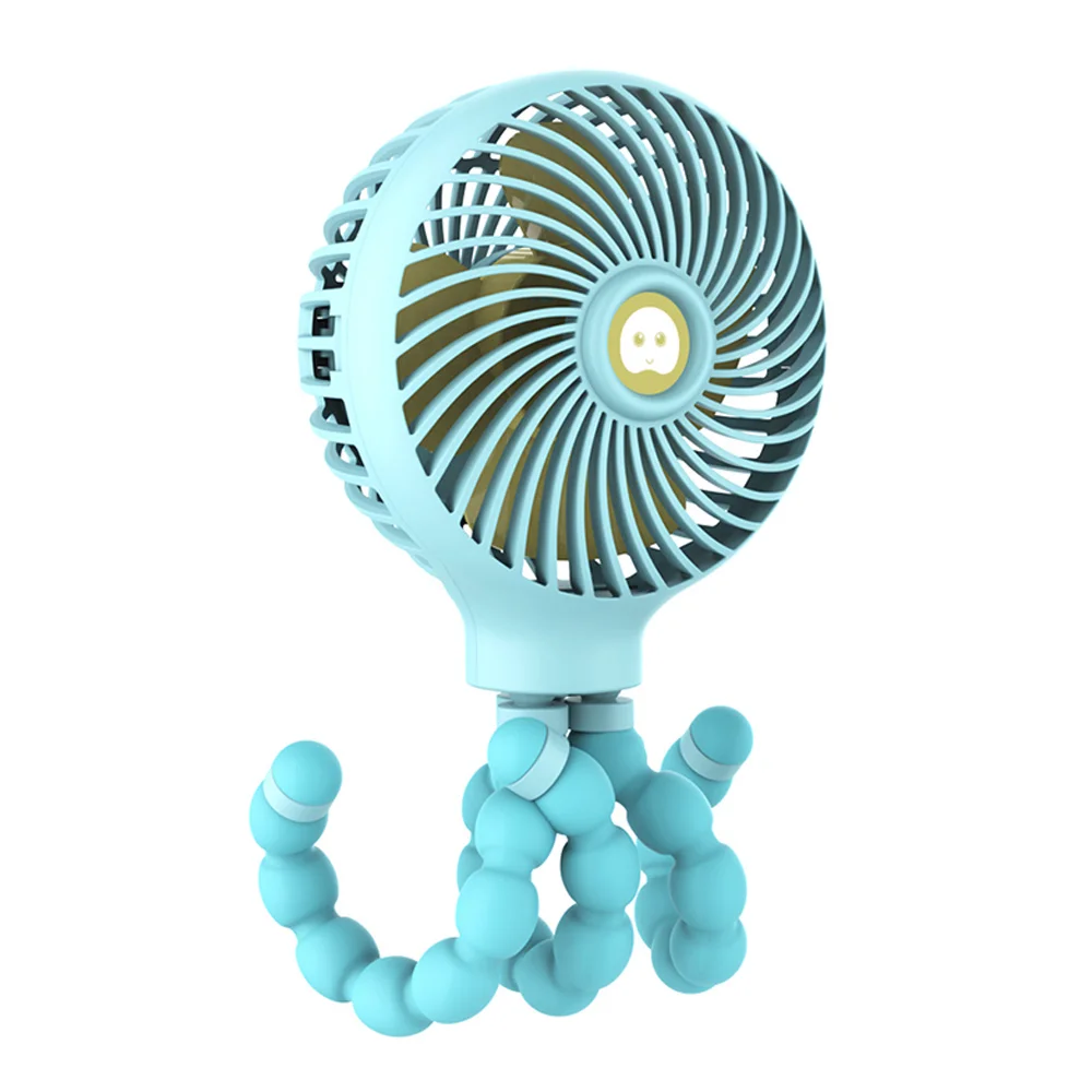 Портативный мини-вентилятор для детской коляски перезаряжаемый портативный