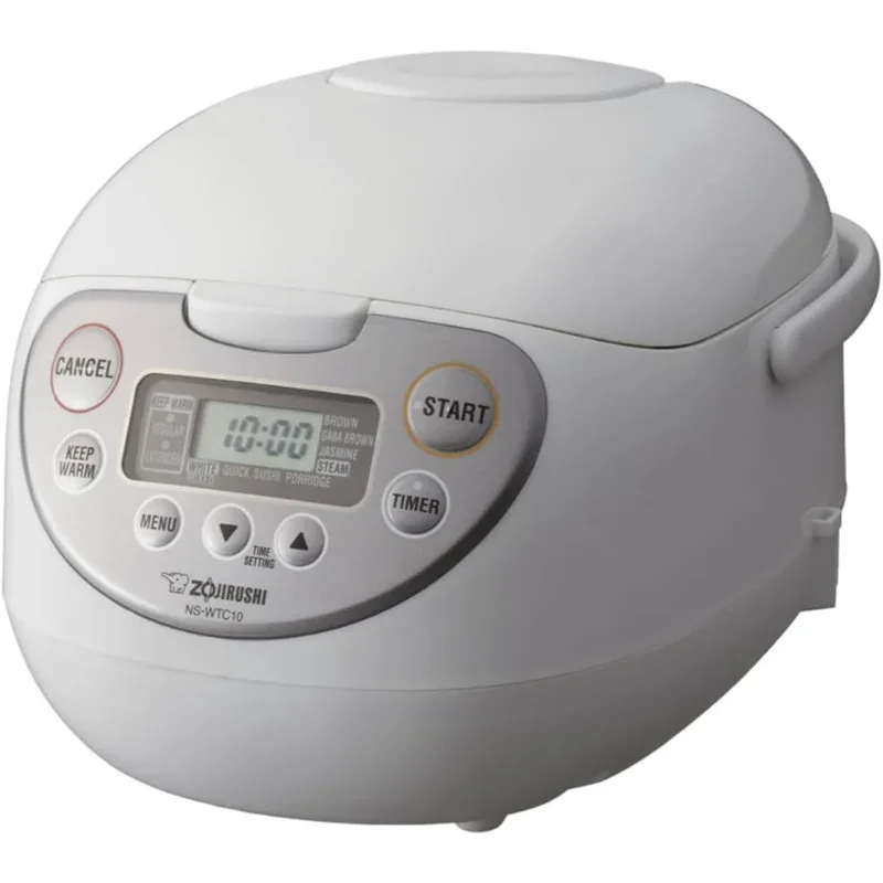 

Zojirushi NS-WTC10 Micro-Computer Rice Cooker and Warmer 5.5 Cup, White