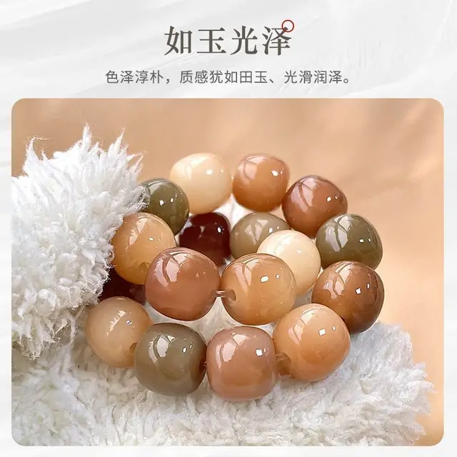 깊은 붉은빛 기도의 징표: 당신의 마음을 담은 가넷 묵주 팔찌