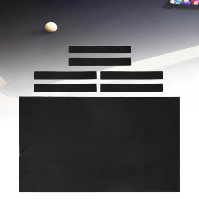 Billiards Pool Tablecloth Professional Pool Table Felt Pad and Cushion Rail Wool Blend Pool Table Cushion Set Billiard Cloth 1