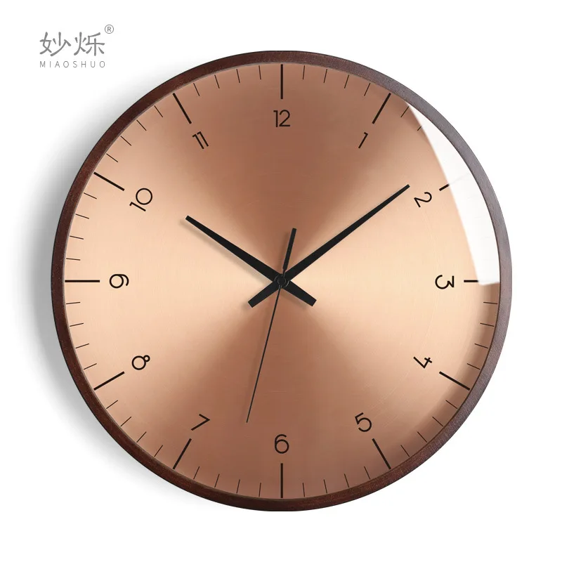 Large Round Wall Clock Color:10;Sheet Size:16 inch