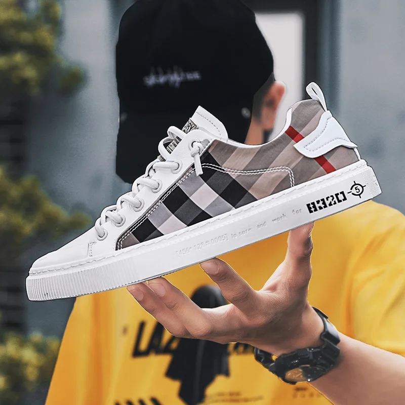 

Новинка Весна 2023, мужская обувь, повседневные низкие кроссовки, модные маленькие белые кроссовки, Корейская версия спортивной обуви для студентов