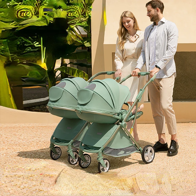 New Twins Baby Stroller 2 In 1,poussette Double Jumeaux,shell Double  Stroller,luxury Baby Carriage,leather Stroller,folding Pram - Mutiple  Stroller - AliExpress