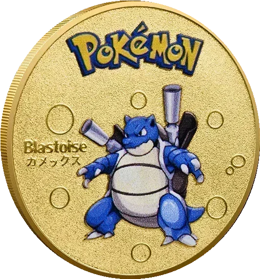 新しいポケモンゴールドコインメタルセットピカチュウリザードン記念