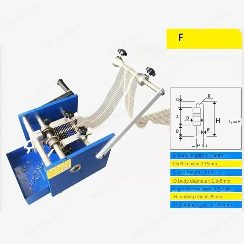 U/F/I type manual resistor axial lead bending and forming machine hand-operated resistor forming machine