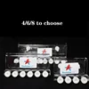 Red Starfish 4/6/8 Way Soft Tube Fixture Holder Aquarium Transparent Soft Hose Dosing Pump Soft Tube Rack Fish Tank Accessories 2
