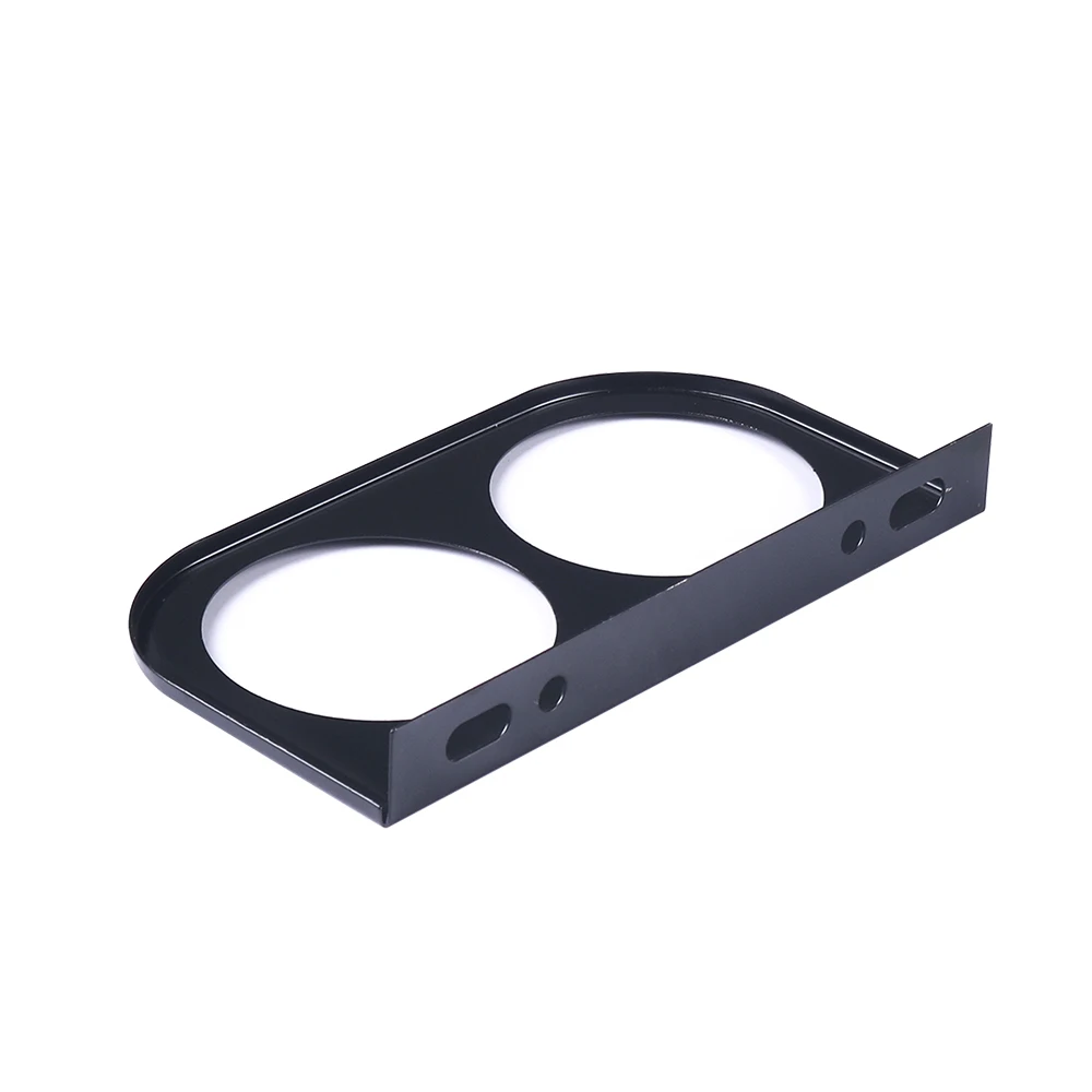 Universal Car Dual Gauge Holder 2 inch 52mm Bracket Car Meter Gauge Pod Holder Dash Mount Meter