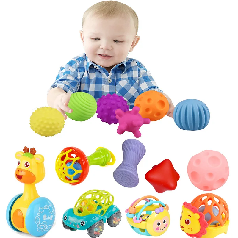 Baby Toy Sensory Balls Set Textured Development Toys Tactile Balls