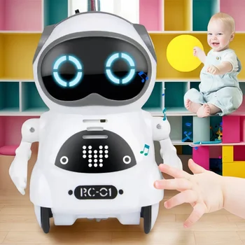 Giocattolo educativo robot intelligente, robot interattivo con riconoscimento vocale con fiabe di canto danzante per l'apprendimento precoce