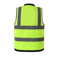 High Visibility Reflective Safety Vest with Pockets