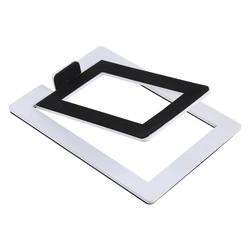 Adjustable Desktop Speaker Stand (Black and white)