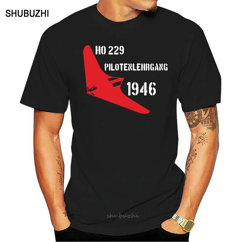 Модная Горячая Распродажа Ho 229 Pilotenlehrgang 1946 Horten Luftwaffe Nurflugel Weltkrieg-футболка, футболка