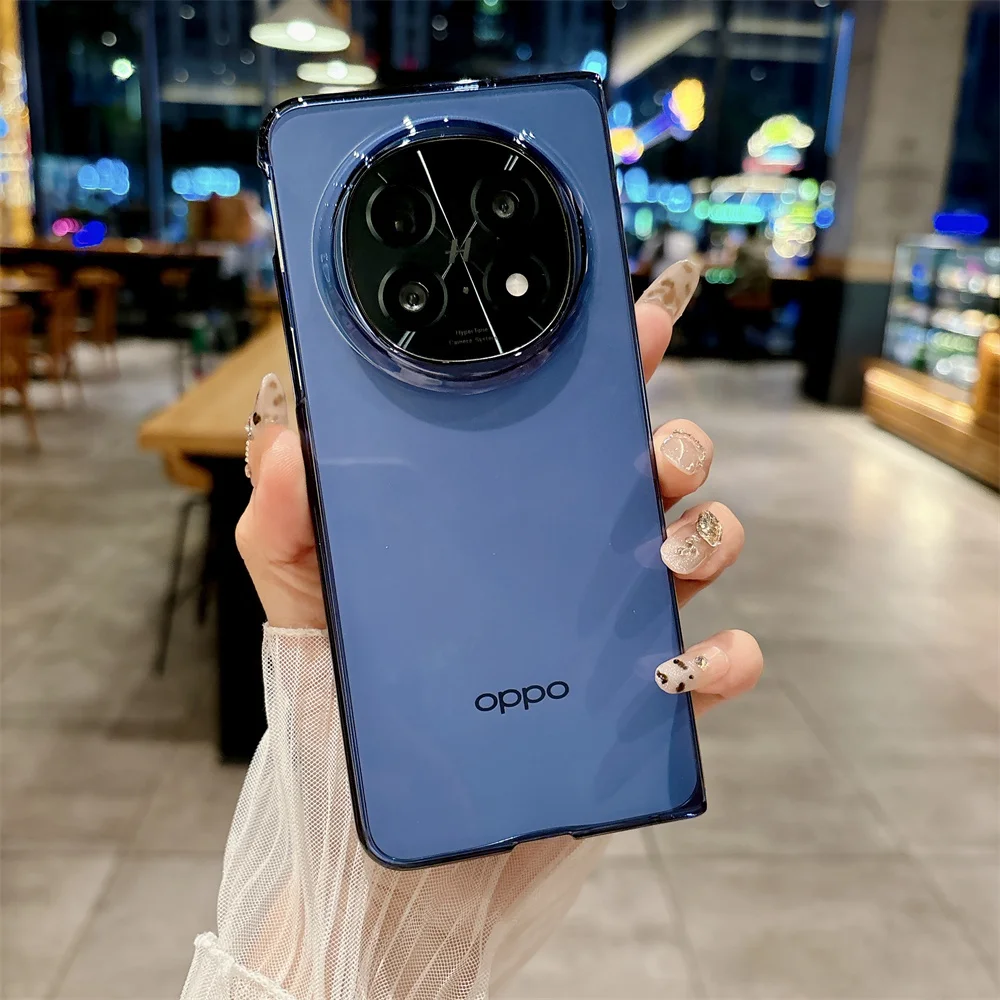 جراب هاتف ملون شفاف لـ OPPO Fالعثور على N5 PC جراب...