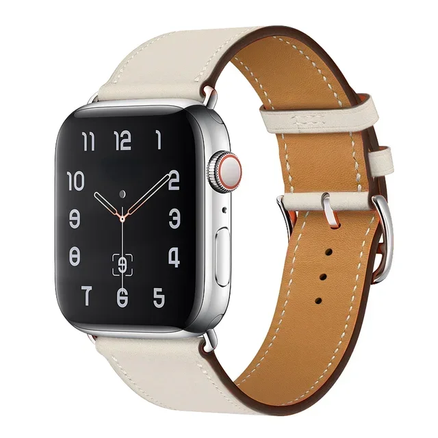 Premium Genuine Leather Watch Bracelet Strap – Timeless Elegance