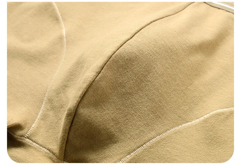 4 teile/los männer Höschen Männlichen Unterhose Mann Shorts Boxer Unterwäsche Baumwolle Atmungsaktiv Homme Sexy Weiche Solide Klassische Boxer Shorts – Detail 11