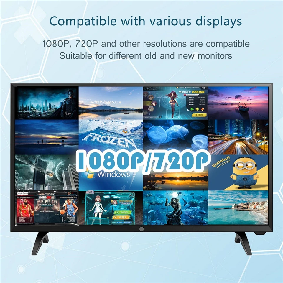 16x1 HDMI-compatible Multiviewer 16 In 1 Out 1080P Quad Screen Multi Viewer HDMI