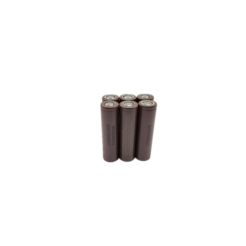 Bateria de Lítio Recarregável Polenghi com Carregador 100 Seguro e Durável Capacidade Verdadeira 18650 Hg2 2200mah 3.7v - Image 5