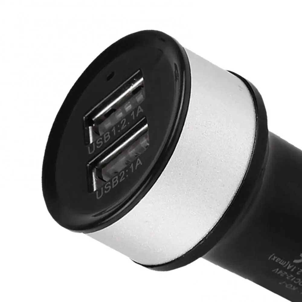 1 X Dual USB Car Charger 2 Port Dual USB 3 1A Car Charger Adapter For Galaxy S6 5 6 6S