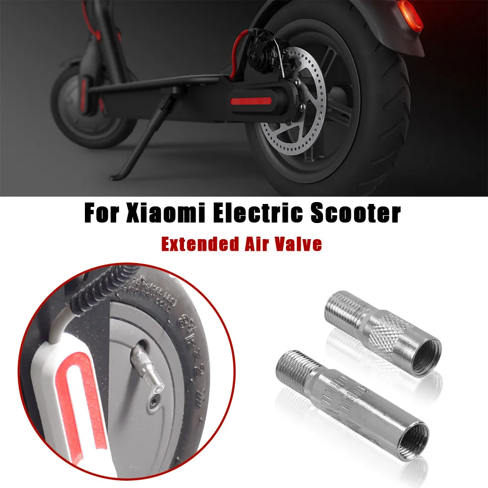 90 Degree Valve Extension Adapter - For Xiaomi M365/E-Scooter, Bike, Car Tires - Solves Hard-to-Reach Valves