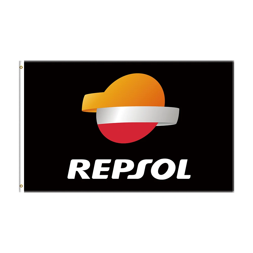 

3x5 Ft REPSOL Flag Polyester Printed Racing Car Banner For Decor ft flag banner
