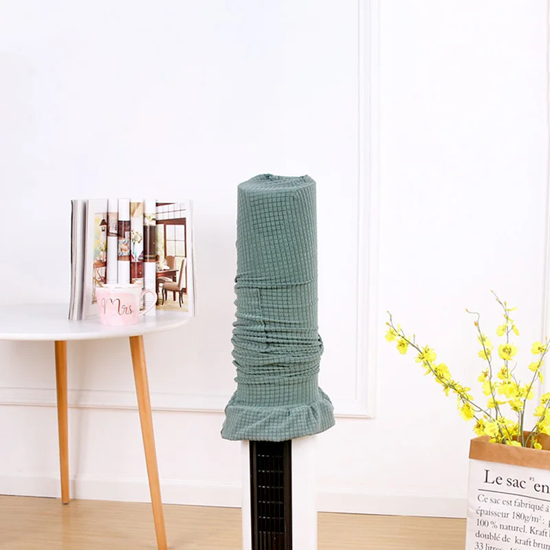 Floor Fan Dust Tower Fan Dust Guard Protecting Cover Home All-Inclusive Elastic Floor Cover Anti-Dirty Storage Bag