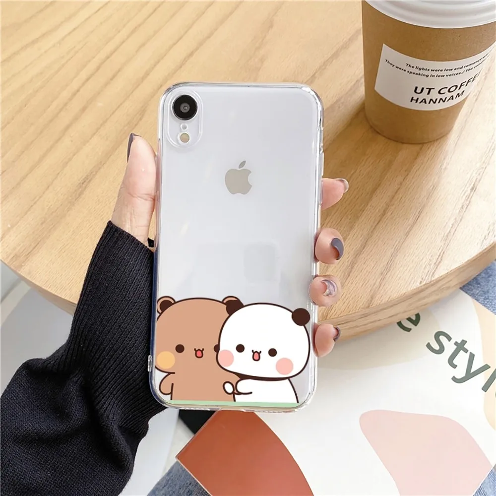 thumbnail image 1 of Funda de teléfono DUDU BUBU para Iphone, funda transparente para Iphone 15, 11, 13, 14 Pro Max, 7, 8 Plus, X, Xr, Xs Max, Se2020, 12mini, 1 of 4