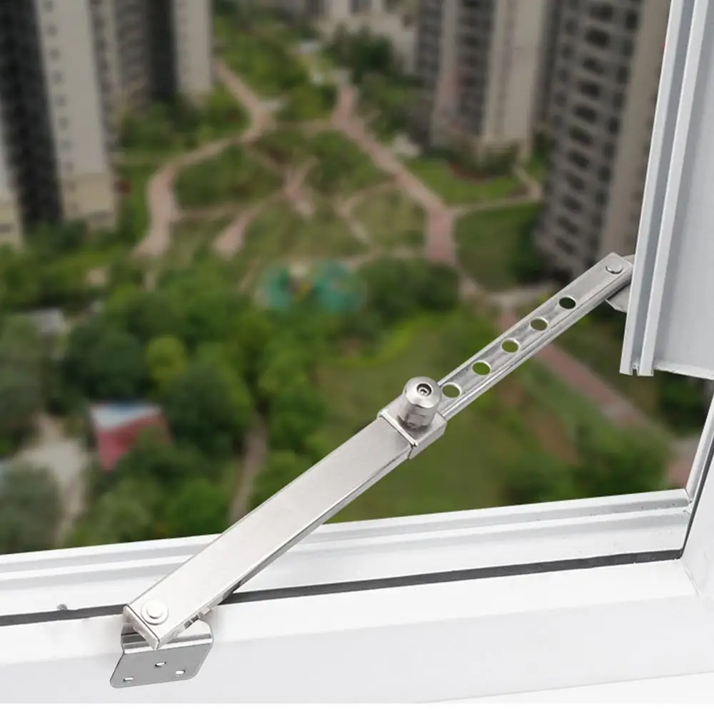 Description Picture 4 of itemCasement Window Locks And Keepers Stainless Steel Heavy Duty Casement Stay Adjuster Hardware Fitting Window Latch For Children
