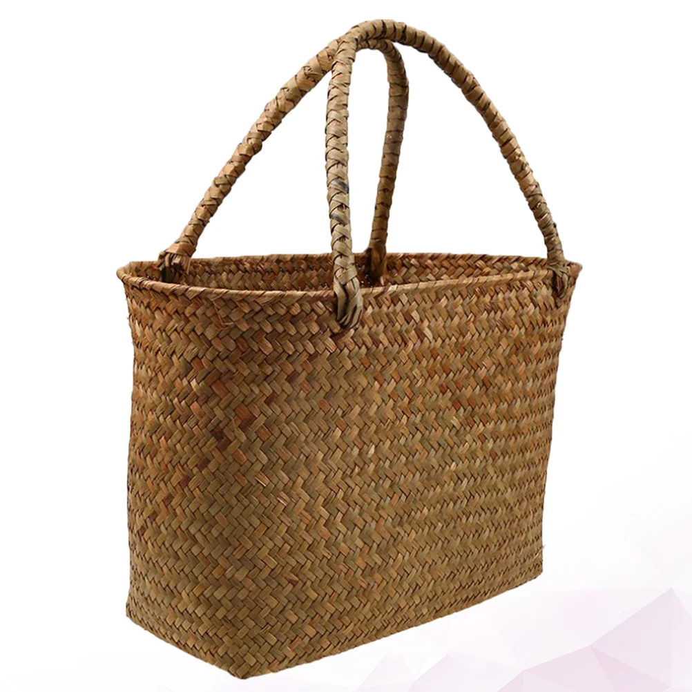 

Woven Flower Basket Woven Planter Storage Basket Flower Pot for Room Home Bedroom