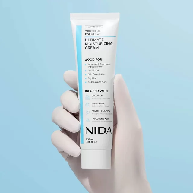 Crème hydratante ultime NIDA Corée, collagène, réparation de la peau, renforcement de la barrière cutanée, soin du visage quotidien, 100 ml 1