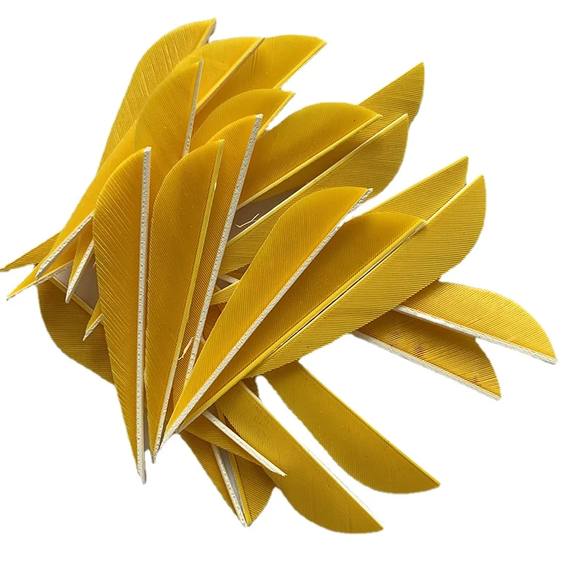 50 шт. бамбуковые перья для стрельбы из лука 3 дюйма |