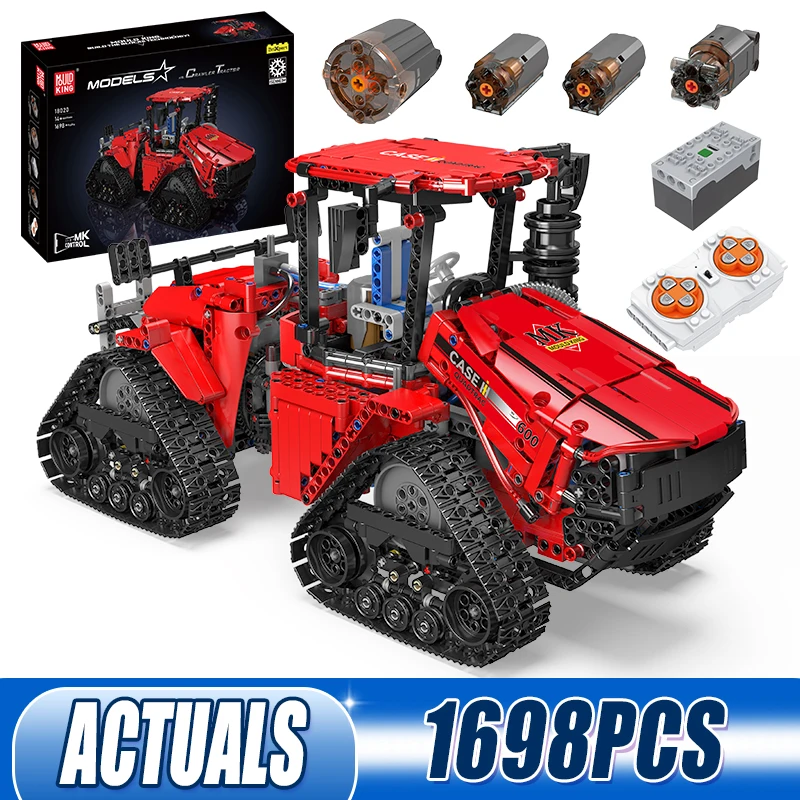 Remote Controlled Lego Technic Case Tractor MOULD KING 18020