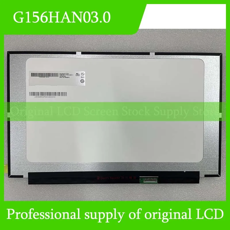 

G156HAN03.0 15.6 Inch Original LCD Display Screen Panel for Auo Brand New Fast Shipping 100% Tested