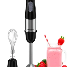 Stainless Steel Hand Blender 2 In 1 Immersion Electric Food Mixer With Bowl Kitchen Vegetable Meat Grinder Chopper Whisk Sonifer