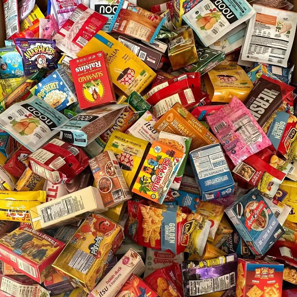 A Lot Of Different Styles Mini Empty Carton Mini Fake Toys mini Supermarket toys Carton Surprise  Mini Brands Fun Kids Gifts 5