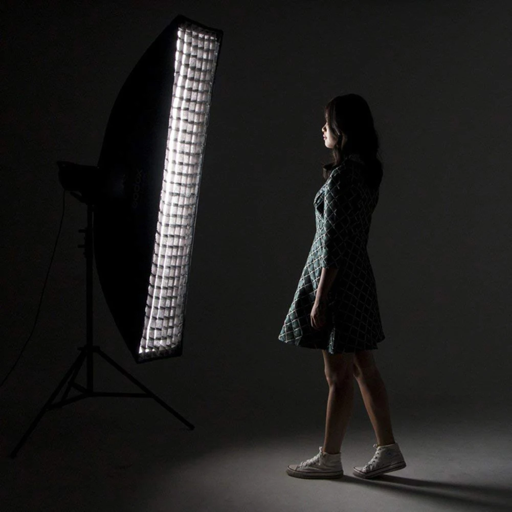 35 X 160cm 소프트박스 허니컴 그리드 스튜디오 스트로브 플래시 라이트 사진 촬영용 메쉬 네트