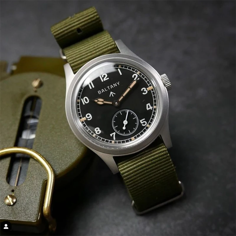 Baltany-relojes militares de campo D12, St1701, Lumin, 10ATM, Vintage, WW2,  The Dirty dotch - AliExpress