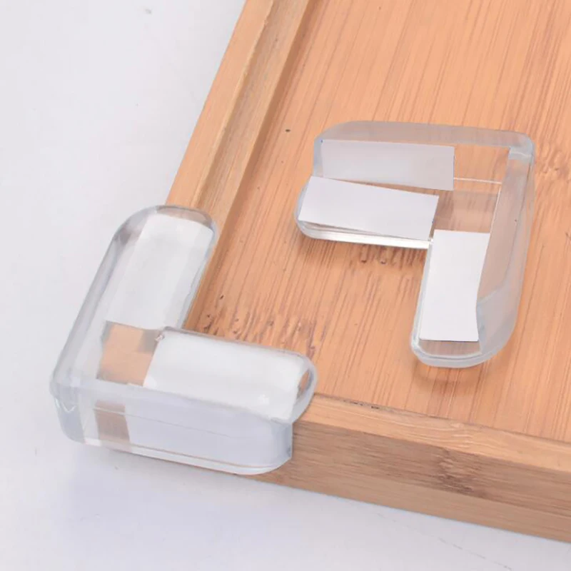 Children Baby Safety Silicone Protector Table Corner Edge Protection Cover Children Anticollision Edge Guards 4/8/12PCS silicone table corner protector table corner protector table edge protector