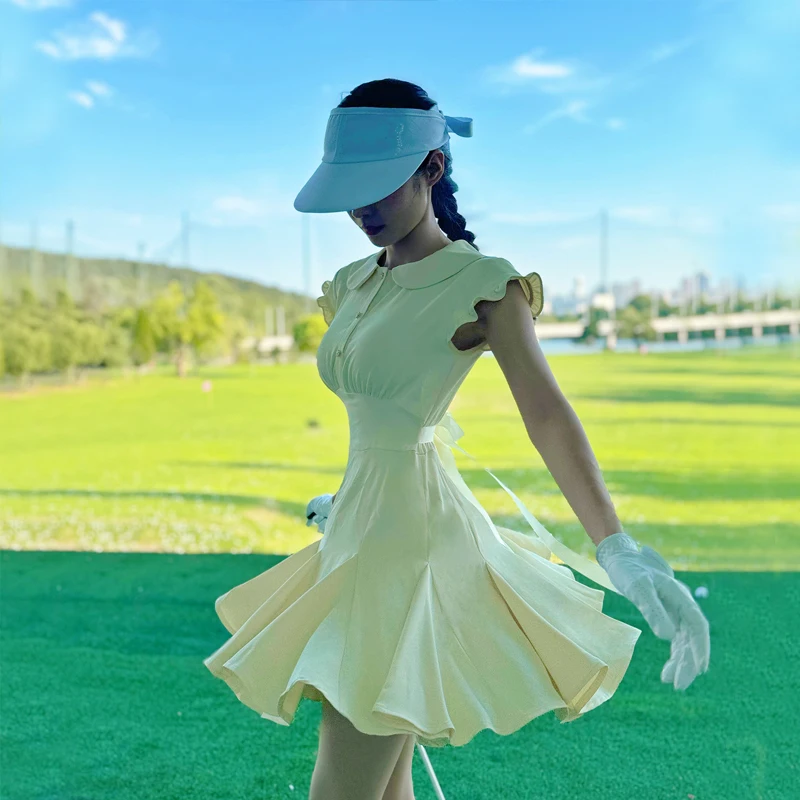 Golfist Golf Dress for Women With Shorts Light Weight Tennis Skirt Quick Dry Sports Dress Women's Clothes