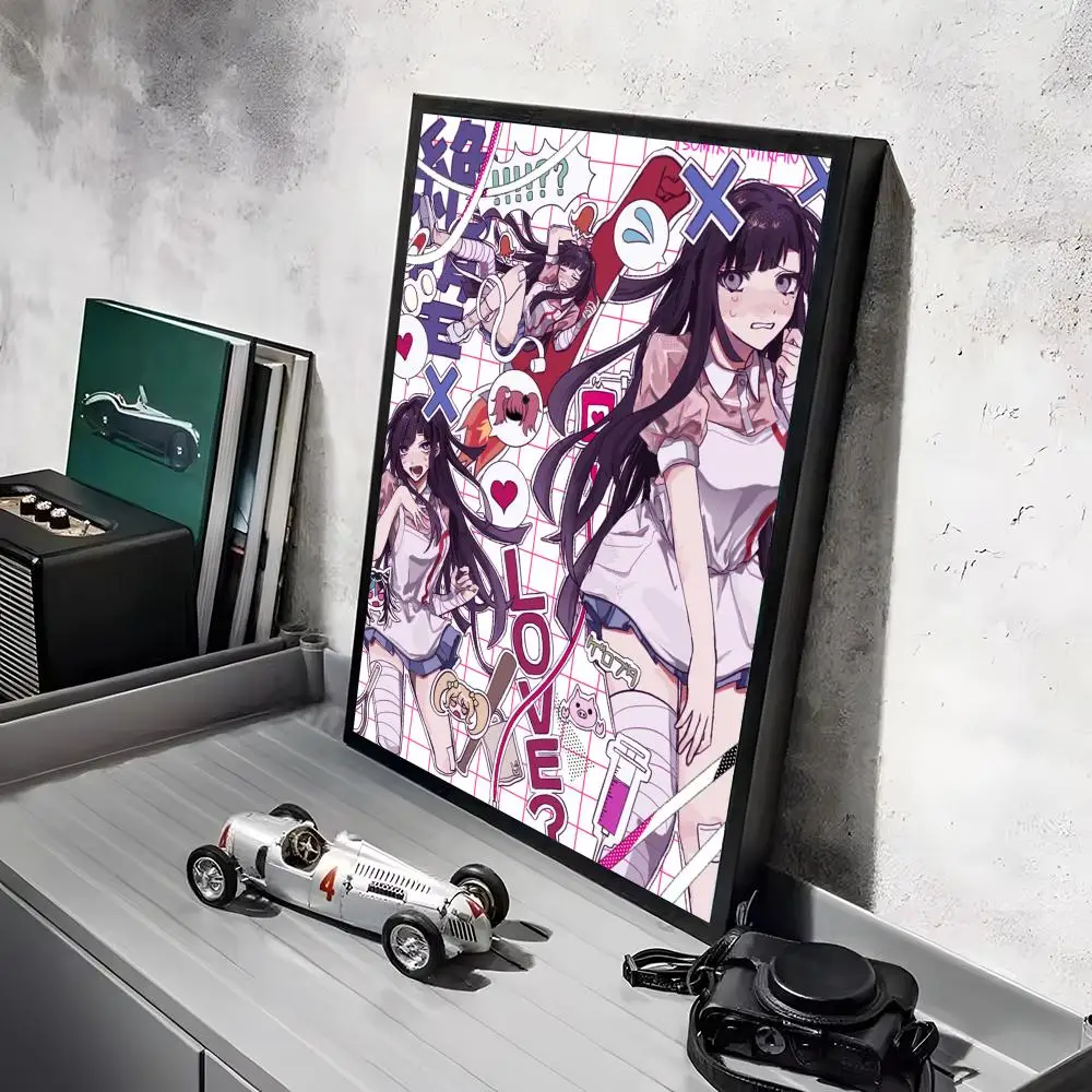 D-DanganRonpa Anime-Poster, Aufkleber, Wandgemälde, selbstklebende Dekoration für Schlafzimmer, Wohnzimmer, Zuhause, HD-Wandaufkleber, Geschenk – Detail 6