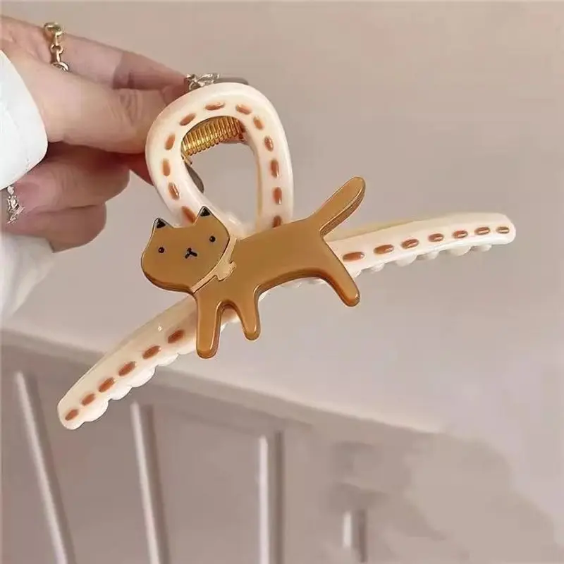 1 Stück Entwerfen Sie eine neue Haarspange im Cartoon-Stil mit einem haiförmigen Clip am Hinterkopf und einem großen Haarnadel-Haar-Accessoire – Detail 8