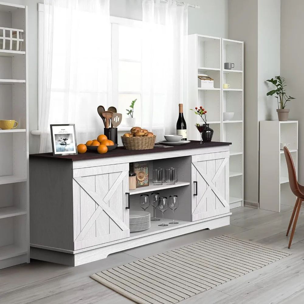 Farmhouse Sideboard 59" Inches 5