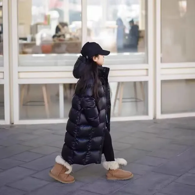 -30 Girls Thickened Down Jacket