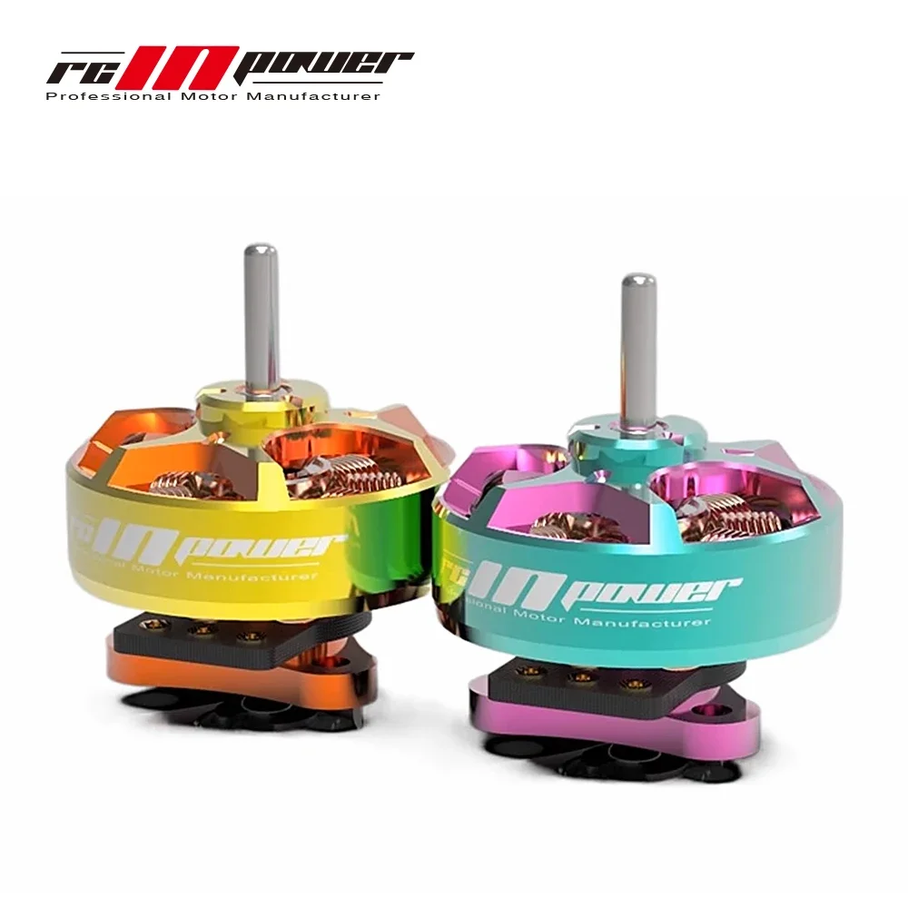

RCINPOWER GTS V3 0802 22000KV/ 25000KV /27000KV 1S Brushless Motor for RC FPV Freestyle 1.2-1.6inch Tinywhoop Cinewhoop Drone