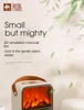 220V Camel graphene heater simulation flame small fireplace household energy-saving electric heater 4