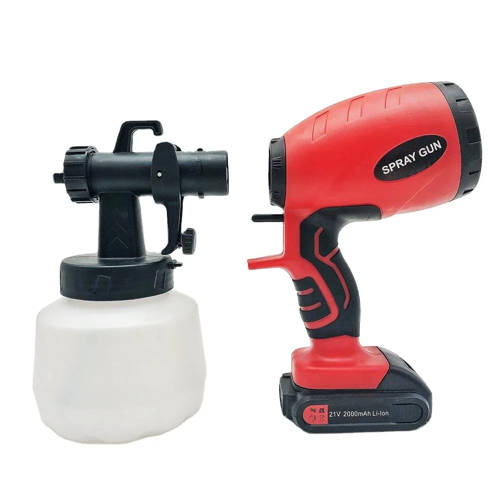 Professional Production 18v Battery Power Cordless Airless Spray Gun For Sale
