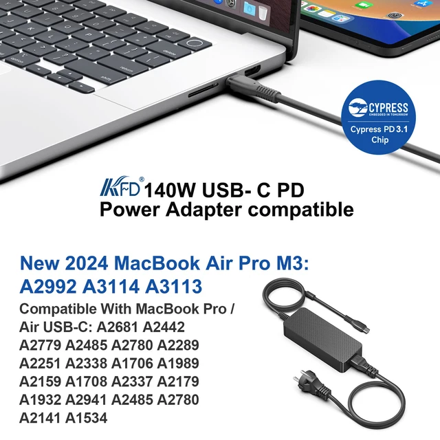 Caricatore 65W GaN 3 Porte USB-C E USB-A - Ricarica Rapida Per PC E Telefono - Foto 9