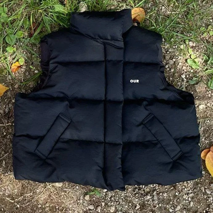 Children Cotton Vest Autumn and Winter Korean Children Clothing Baby Solid Cotton Vest Baby Jacket Boys and Girls Coat