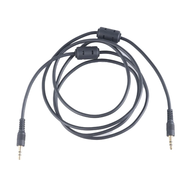 

Upgrades Long Cable Shielded 3.5mm Cable PVC & Metal Male to Male Cable 1.5m