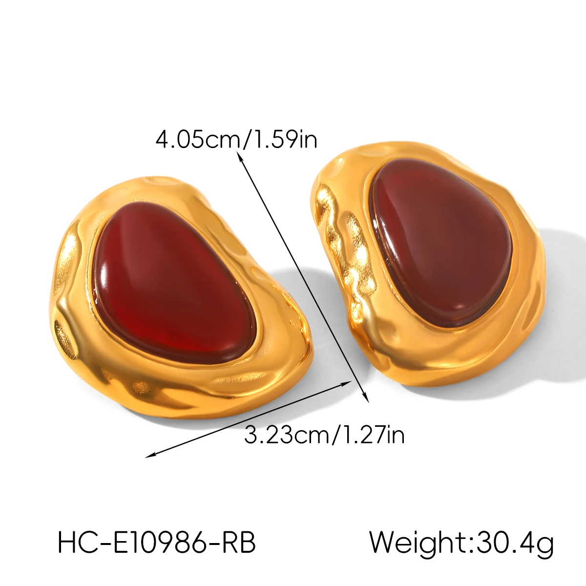 Huangchao Süße 26-teilige Mode Retro Edelstein Gemischter Schmuck Party Casual Y2k Gothic Stil Ohrringe Damen Partygeschenke – Detail 18